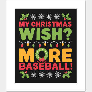 Christmas Gift for Baseball Lovers Posters and Art